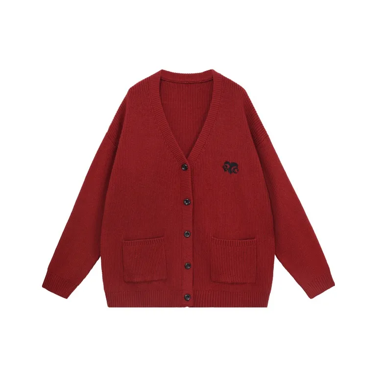 PCMY Sweaters Unisex Burgundy