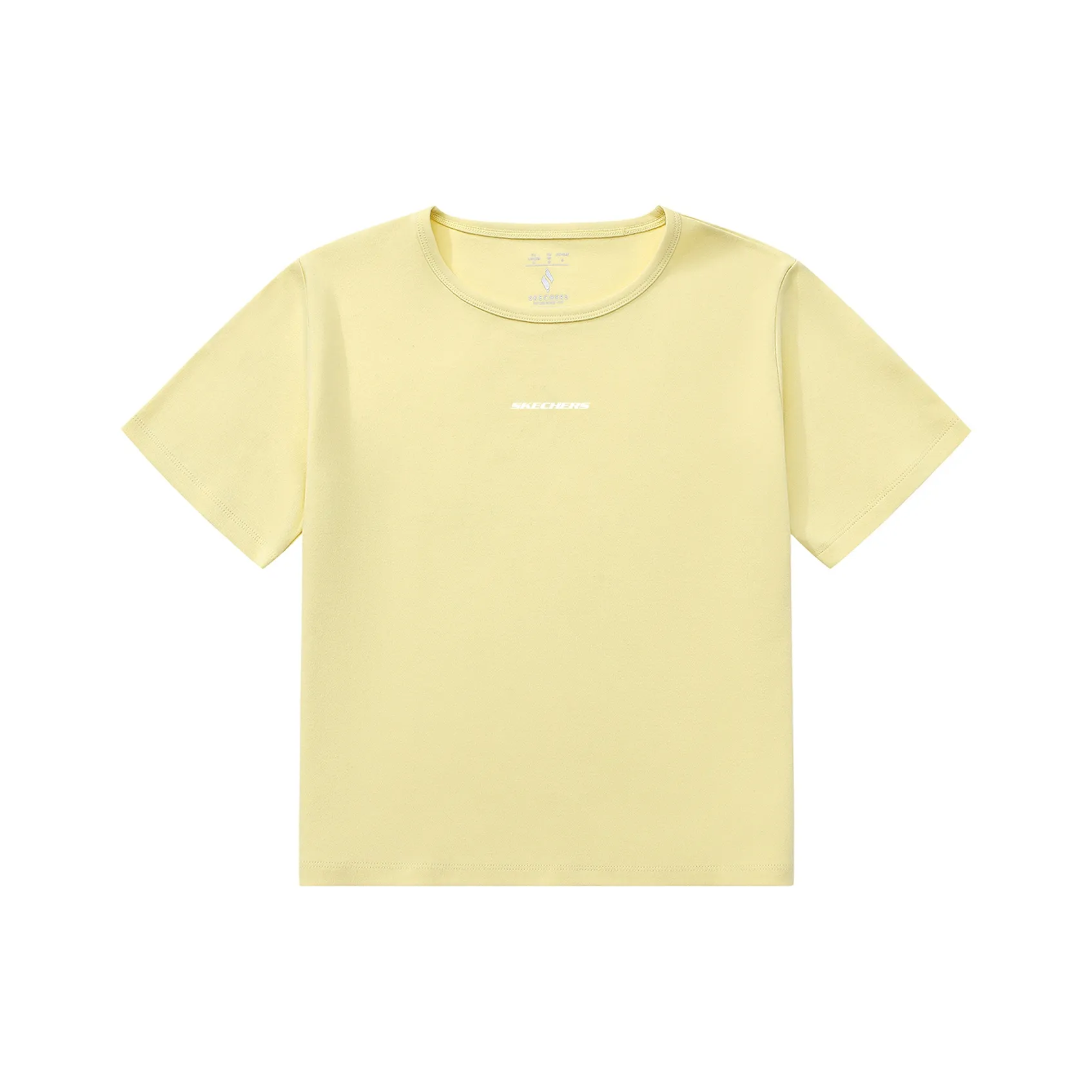 Skechers Yazhuan Series T-Shirt Унисекс Light Серый Желтый