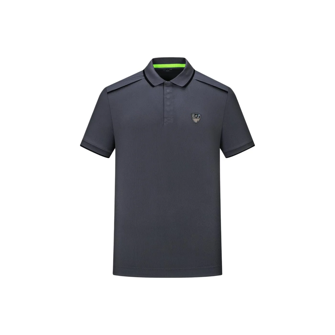 EMPORIO ARMANI EA7 Polo Shirt Men's Dark Gray