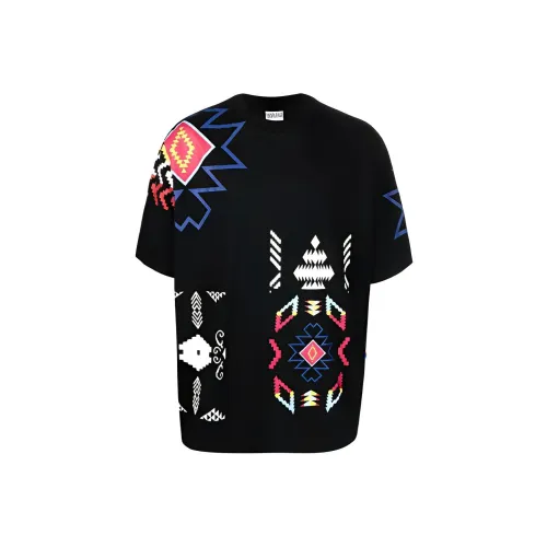 marcelo burlon Черная Мужская Рубашка