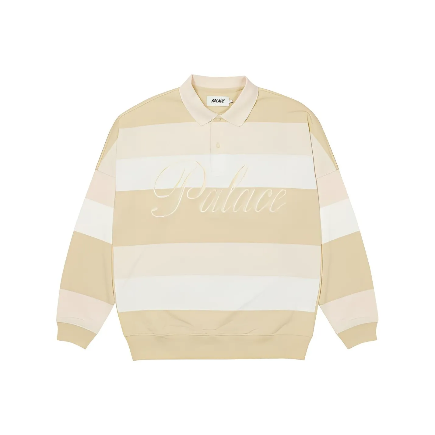 PALACE Classic Stripe Drop Shoulder Polo