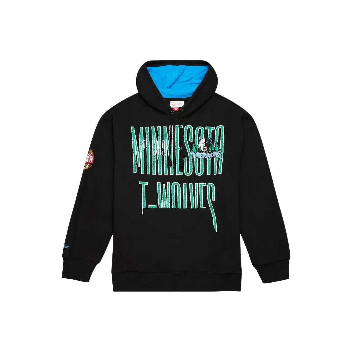 MITCHELL NESS Minnesota Timberwolves Команда OG Толстовка Мужская Черная