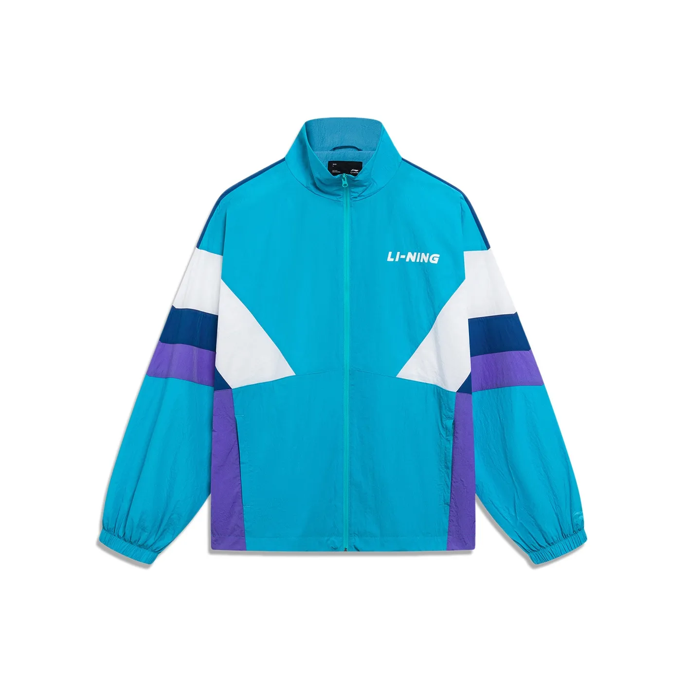 LiNing Sports Life Collection Jacket Unisex Light Aqua Blue