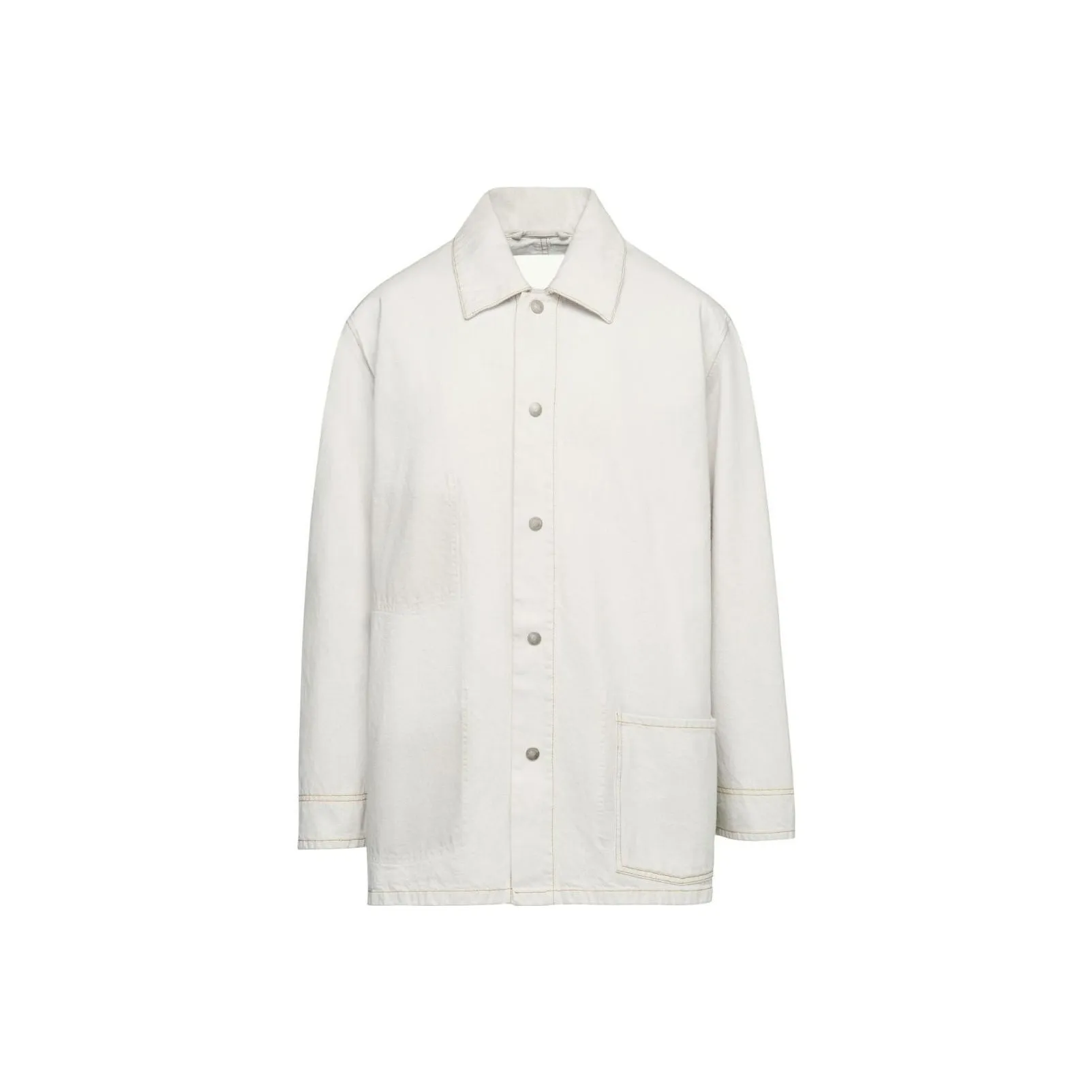 two-tone bouclé jacket