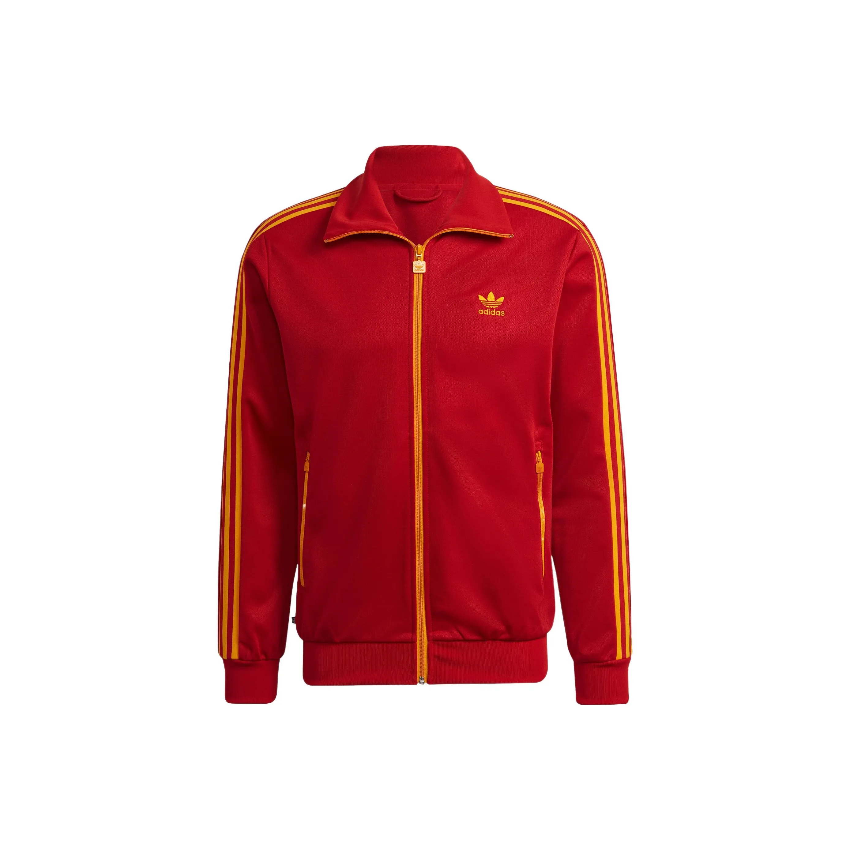 round originals Men's Lifestyle Beckenbauer Track Jacket Red