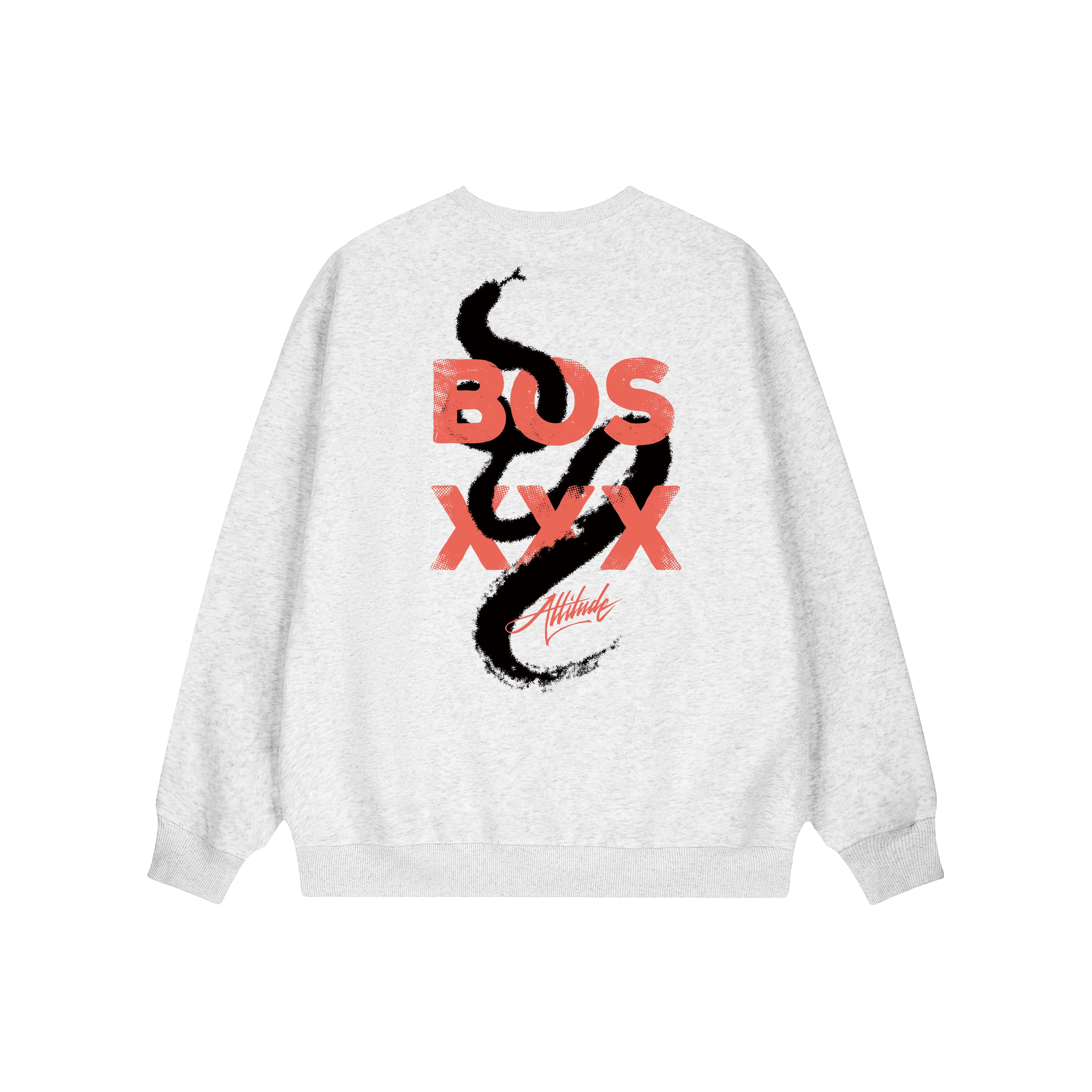 BOS BEAR Свитшот с круглым вырезом Унисекс