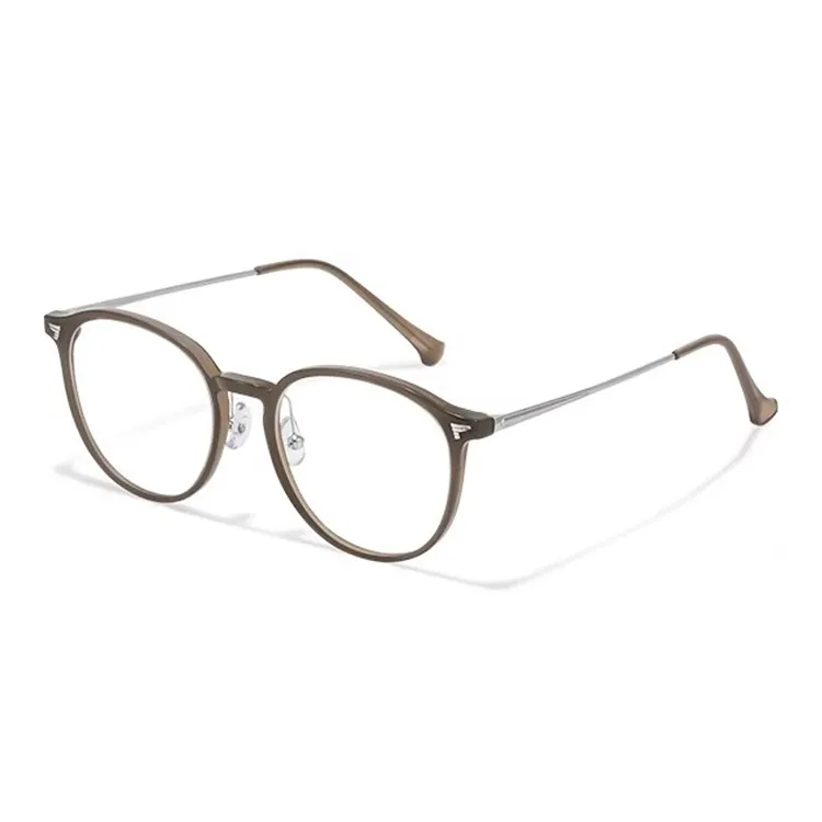 PARMU TR Памятный пластик Круглые Оправы для очков Унисекс