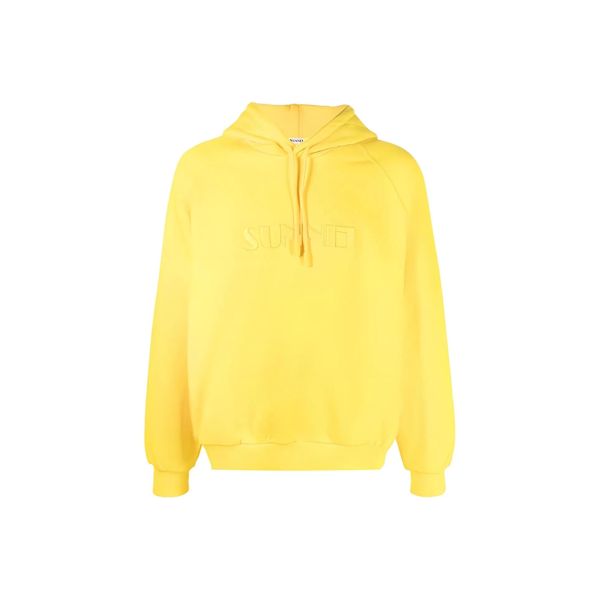 Sunnei Logo Embroidered Drawstring Hoodie