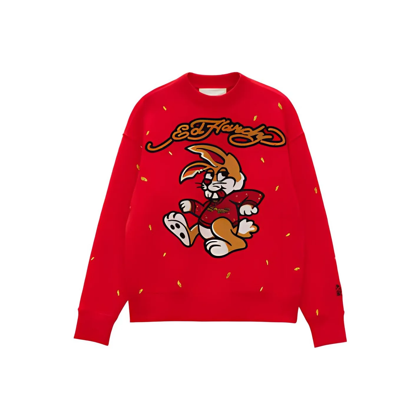 Ed Hardy Красный китайский Унисекс Свитшоты