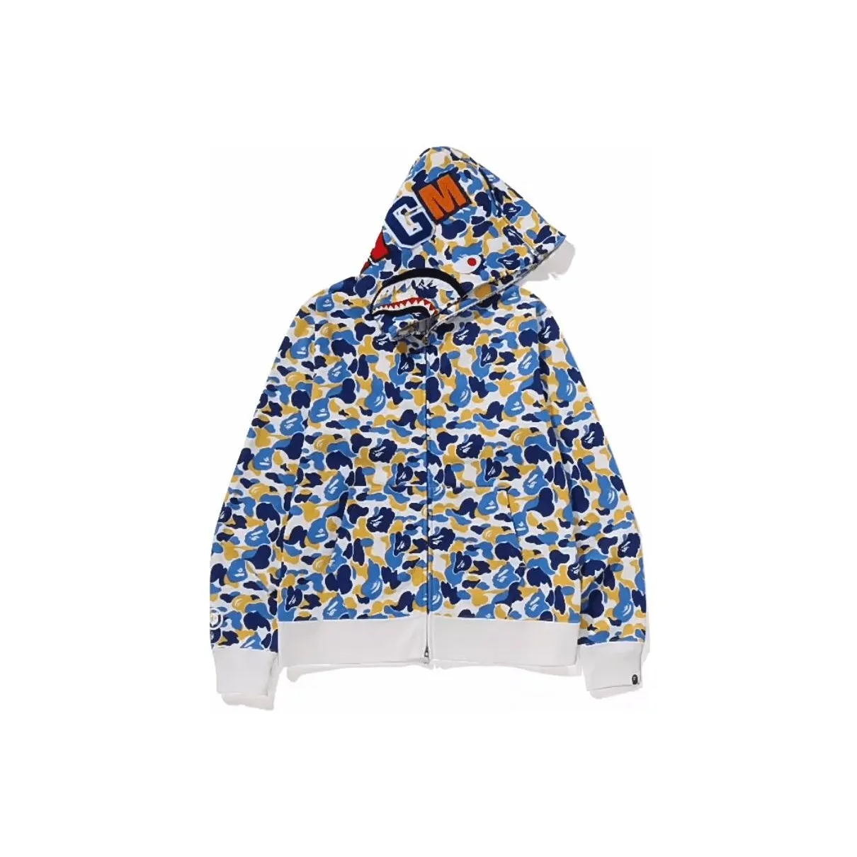 Bape Store Shanghai Separate Shark Full Zip Hoodie