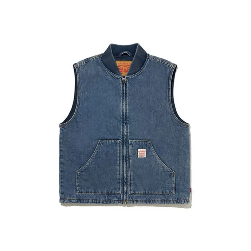 Levis Tank Tops Men's Indigo