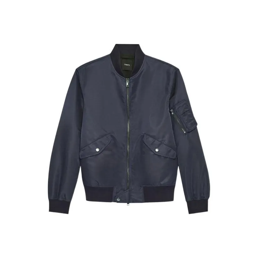 THEORY Jackets Men's Navy Blue