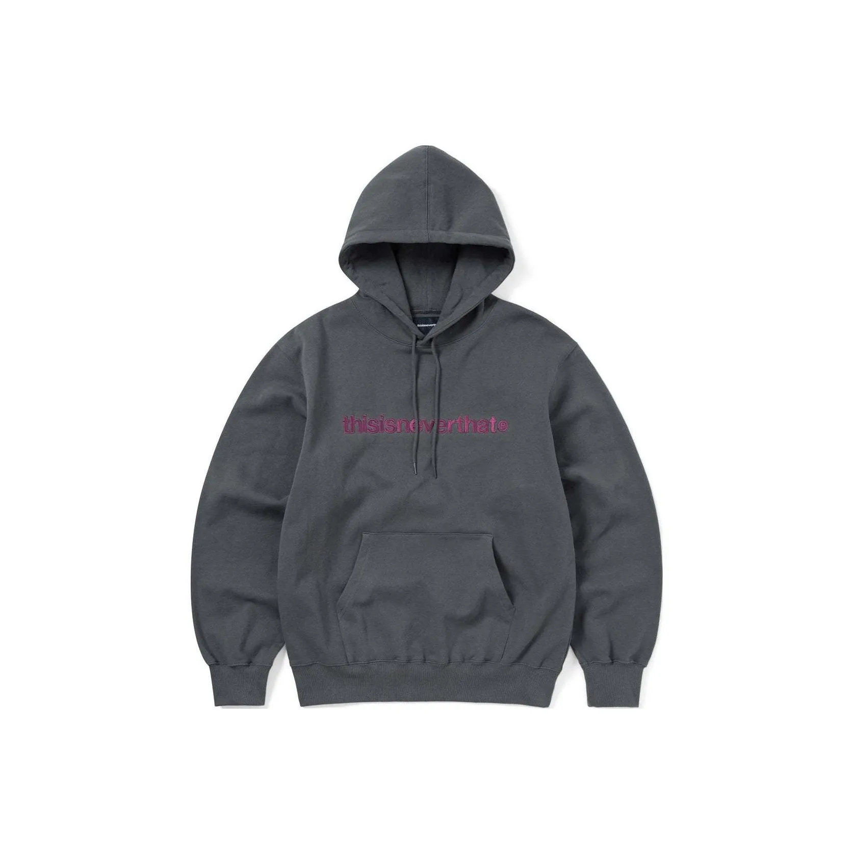 This Is Never That Embroidered Logo Hoodie