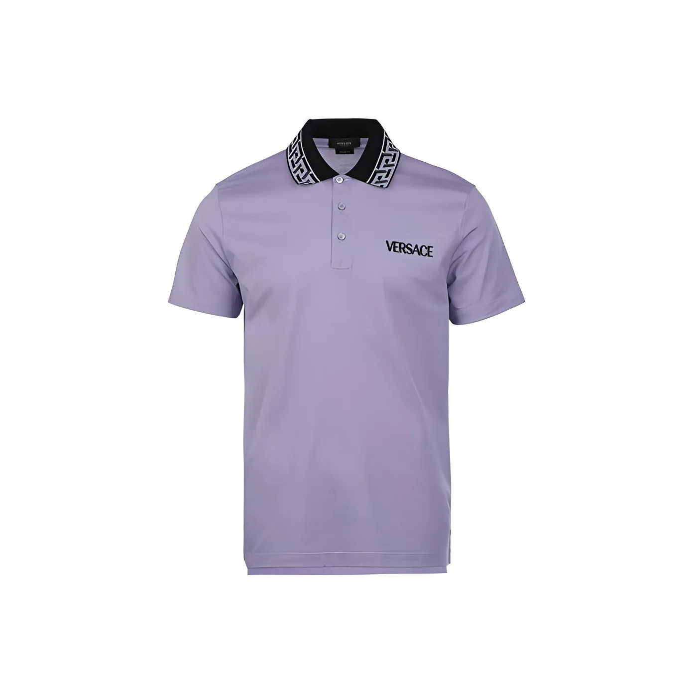 VERSACE SS22 Polo Shirt Men's Light Purple