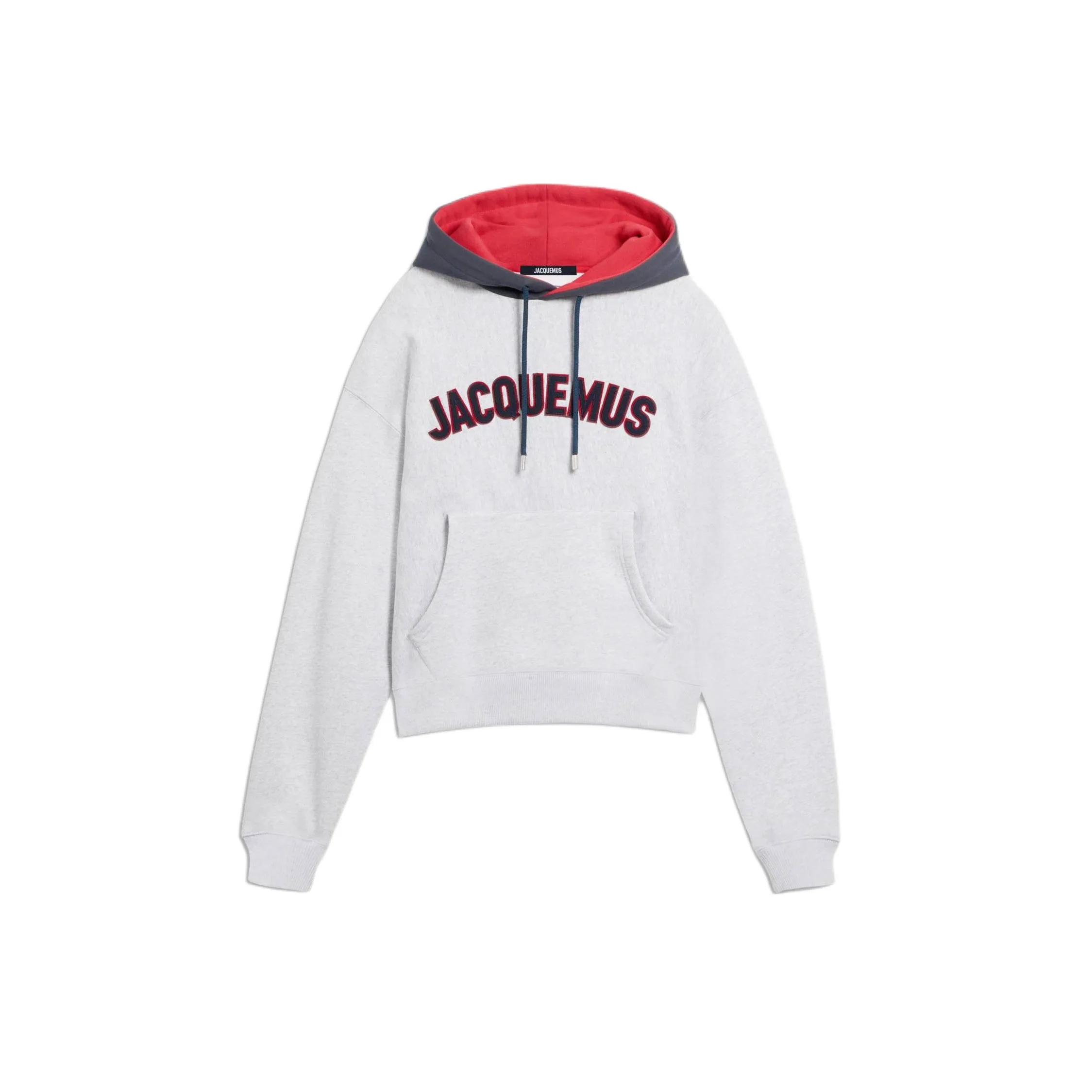 Jacquemus Logo Patch Drawstring Hoodie