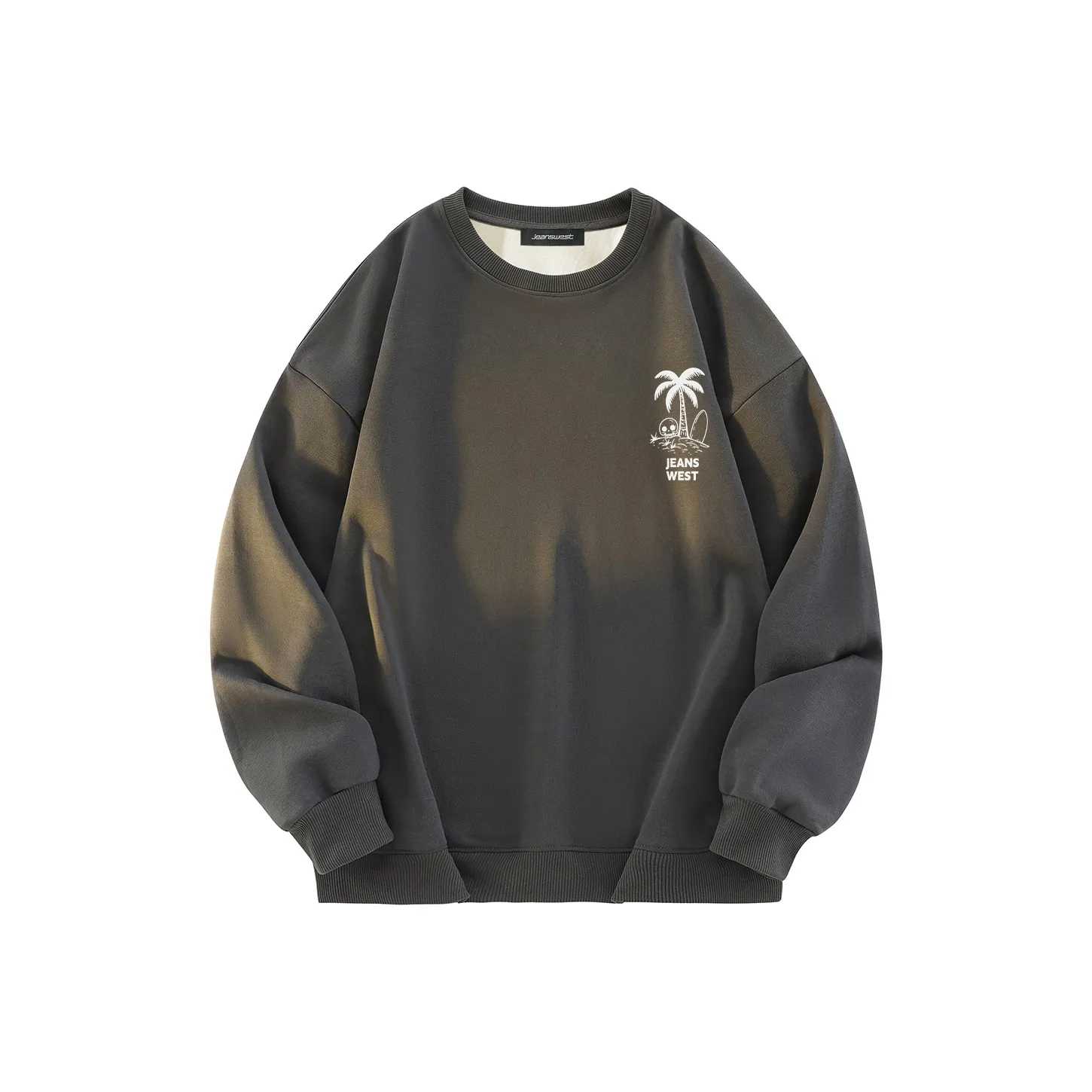 JEANSWEST Толстовка Унисекс Железо Серый