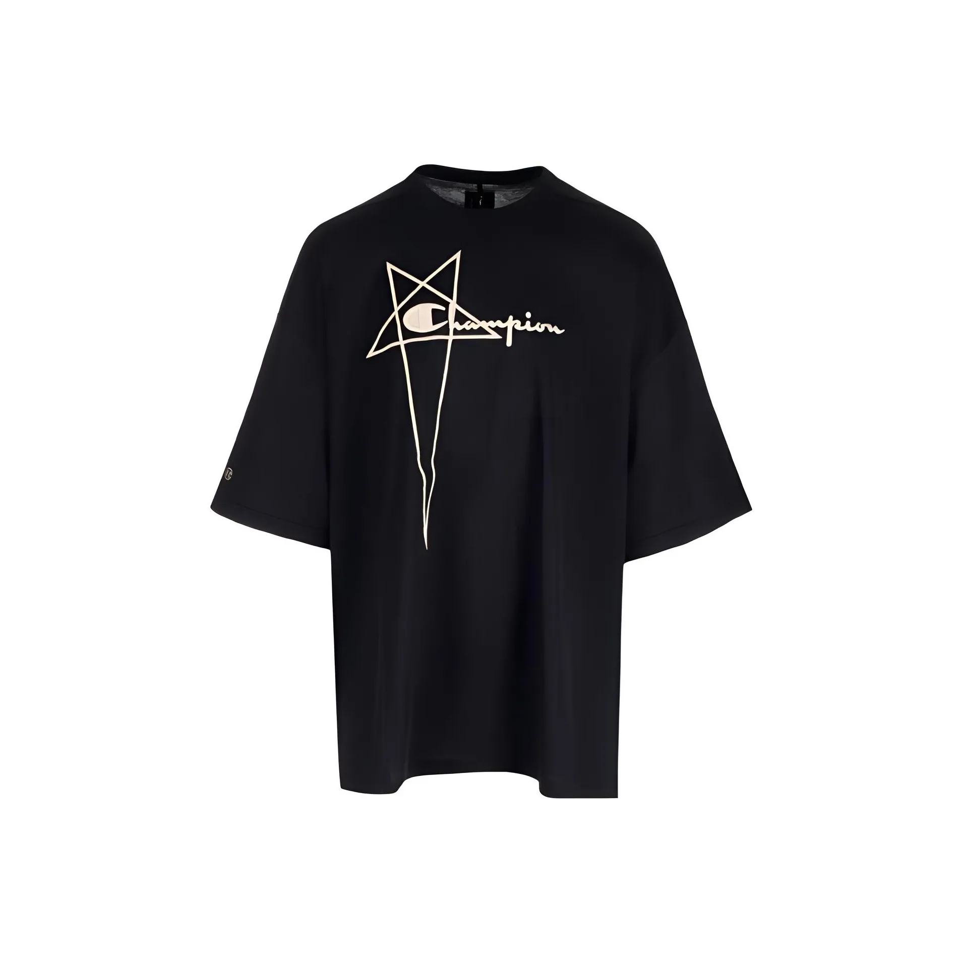 RICK OWENS Tommy Logo print T shirt