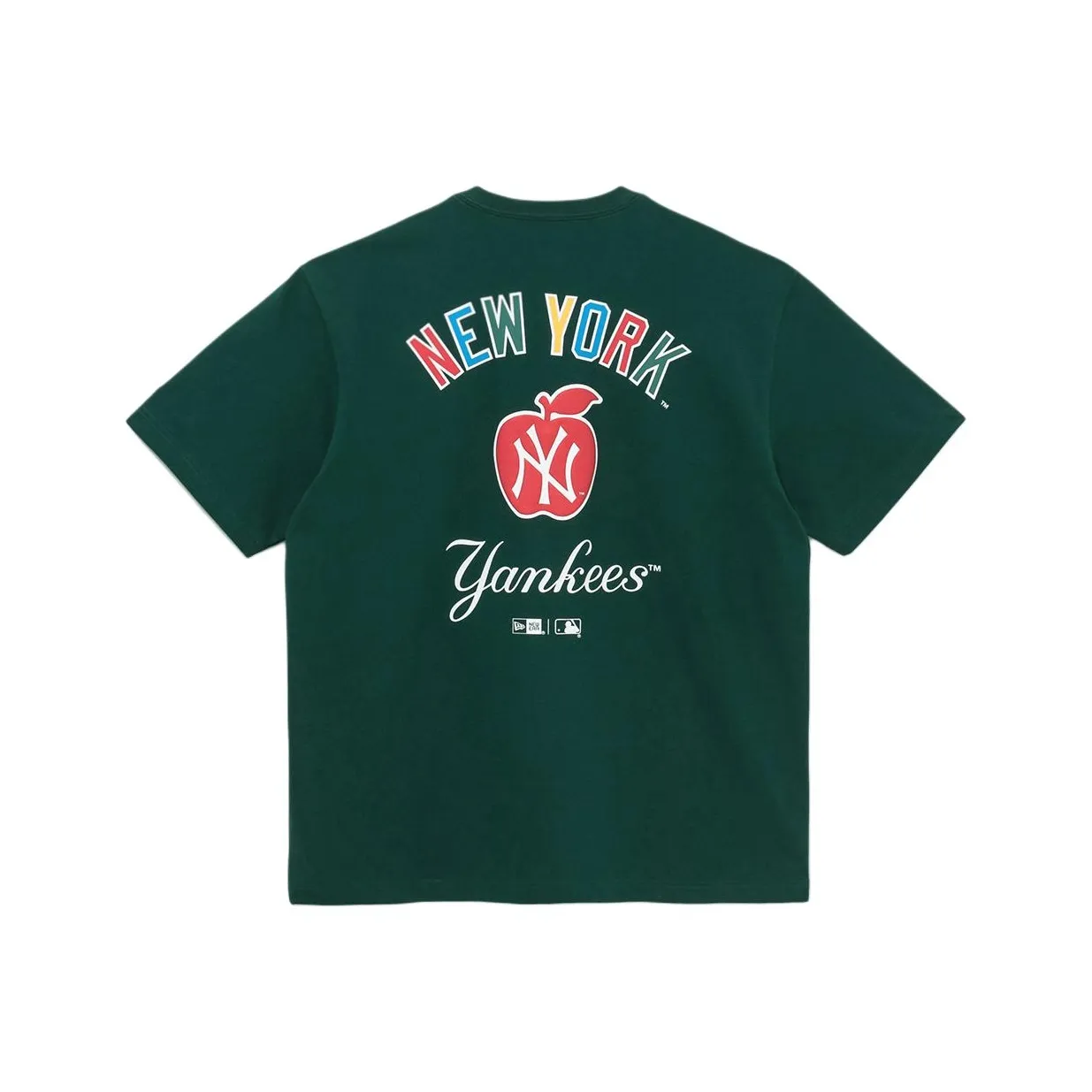 New Era Зеленая Унисекс Футболка