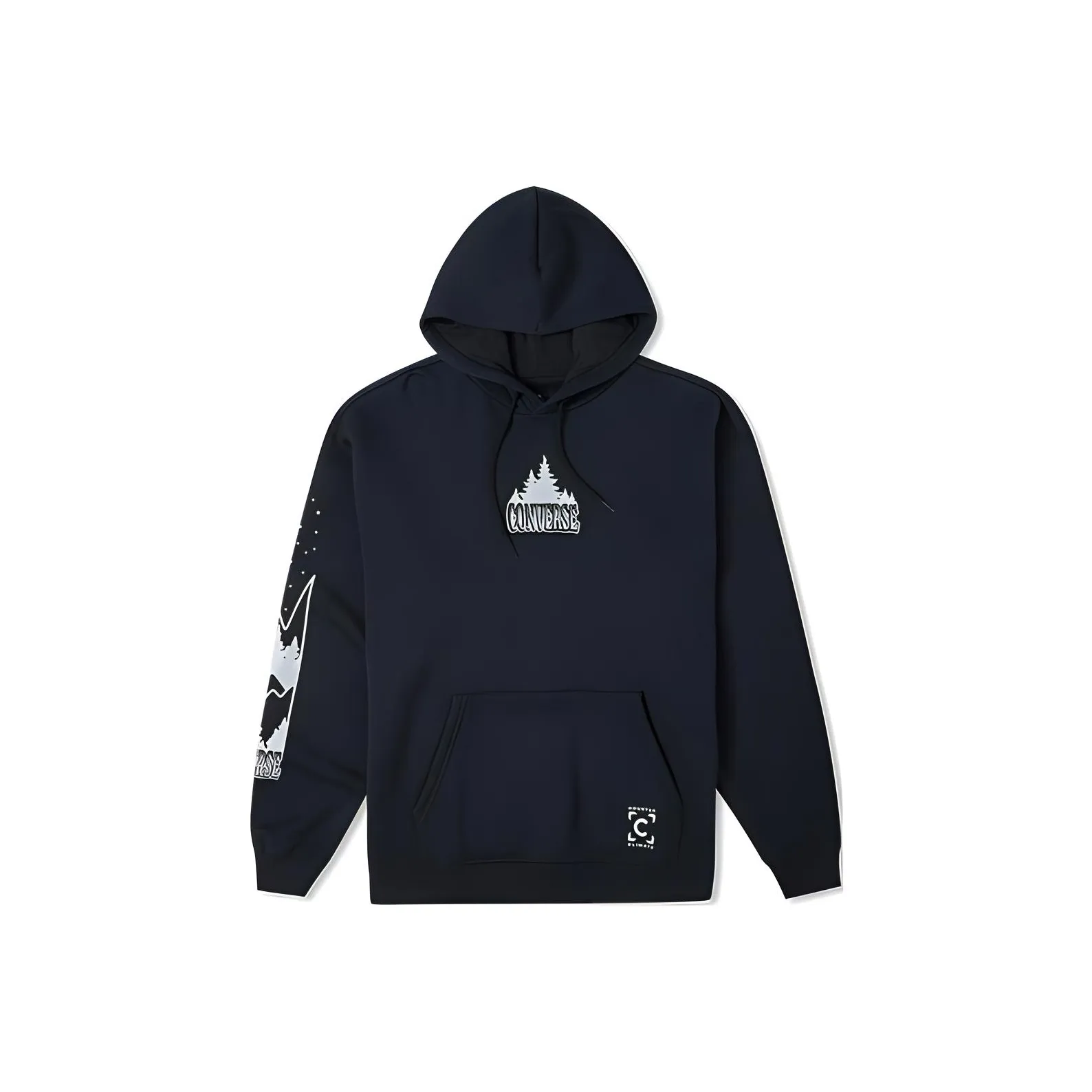 Converse Свитшот Мужской Черный