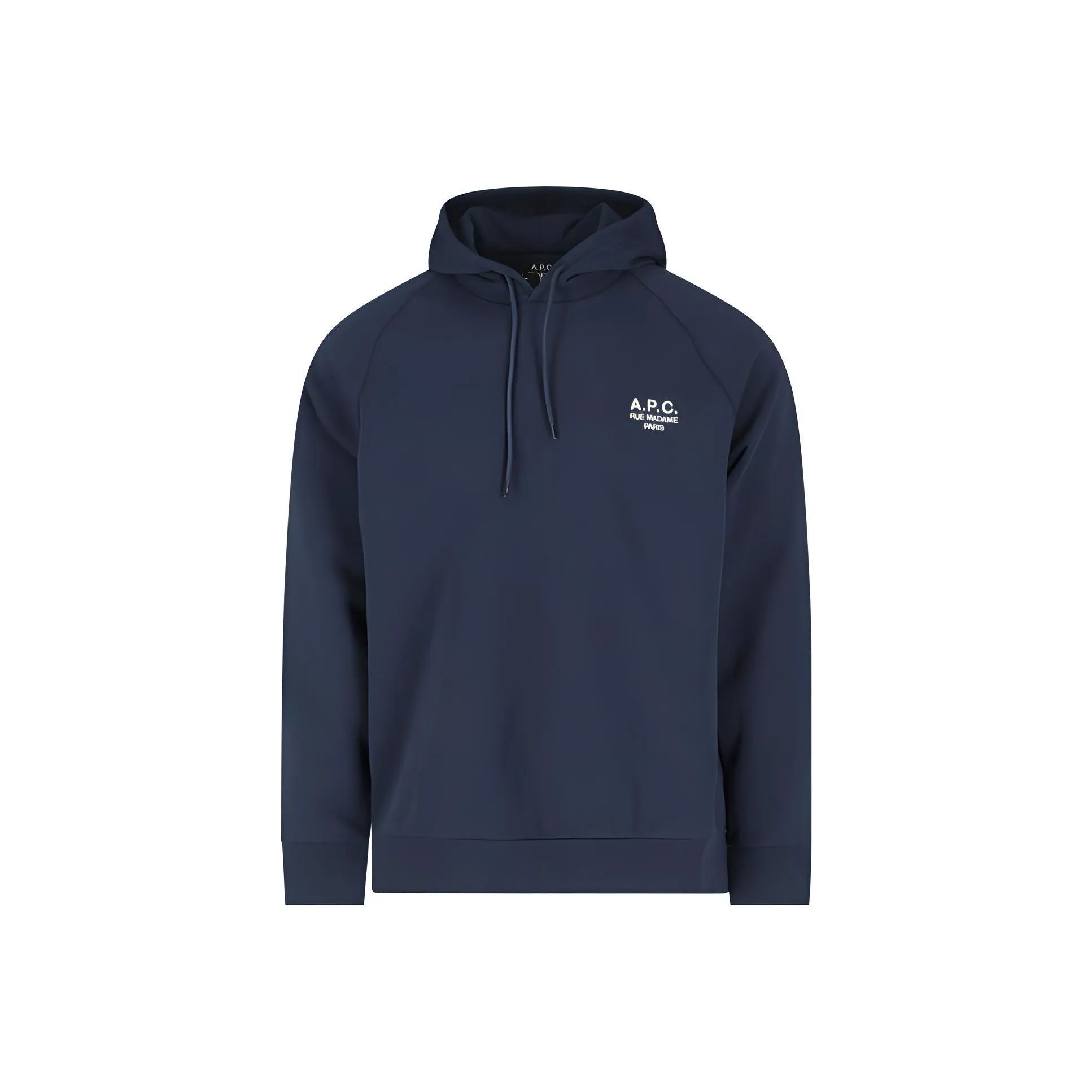 A.P.C . Oscar Logo Embroidered Drawstring Hoodie