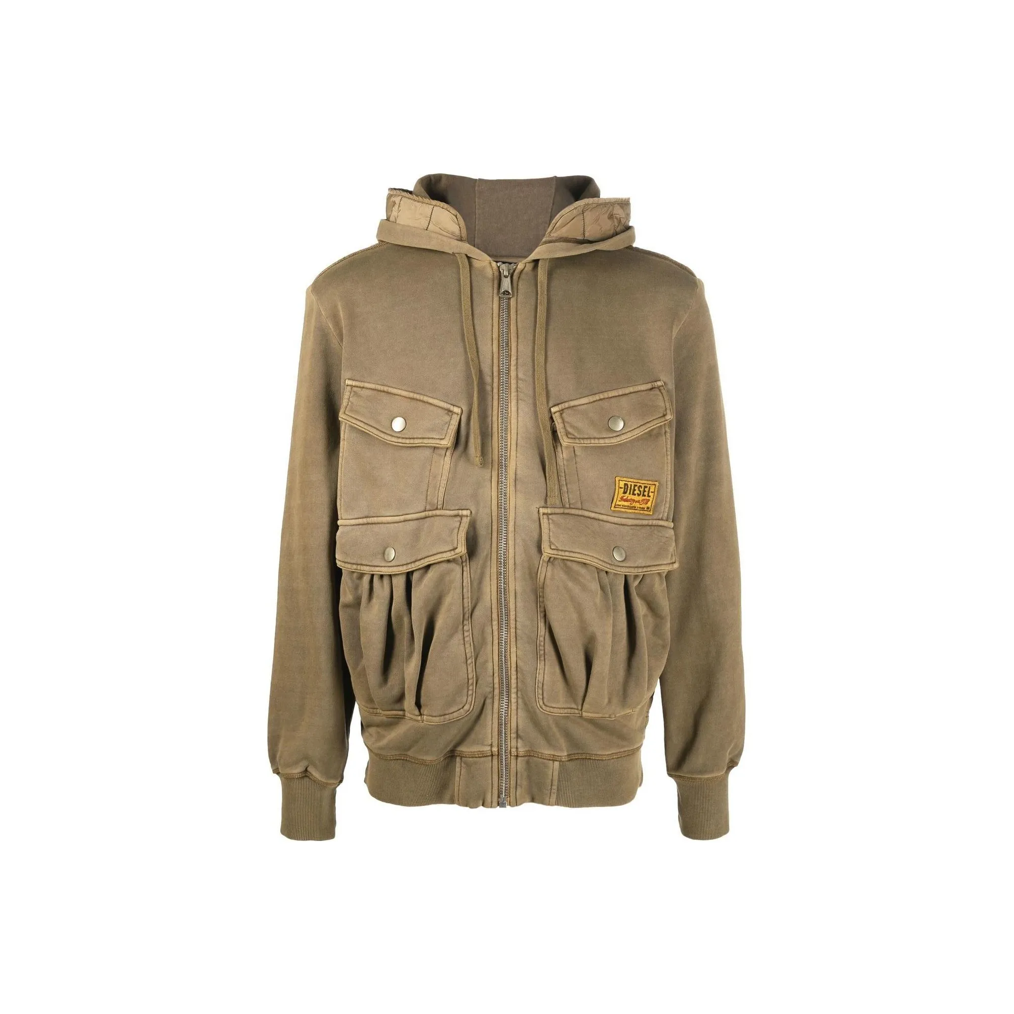 DIESEL Коричневый Мужской Куртки