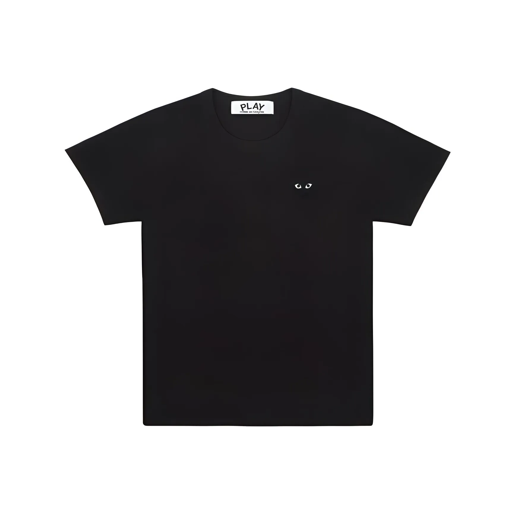 CDG Play T Shirts Unisex Black