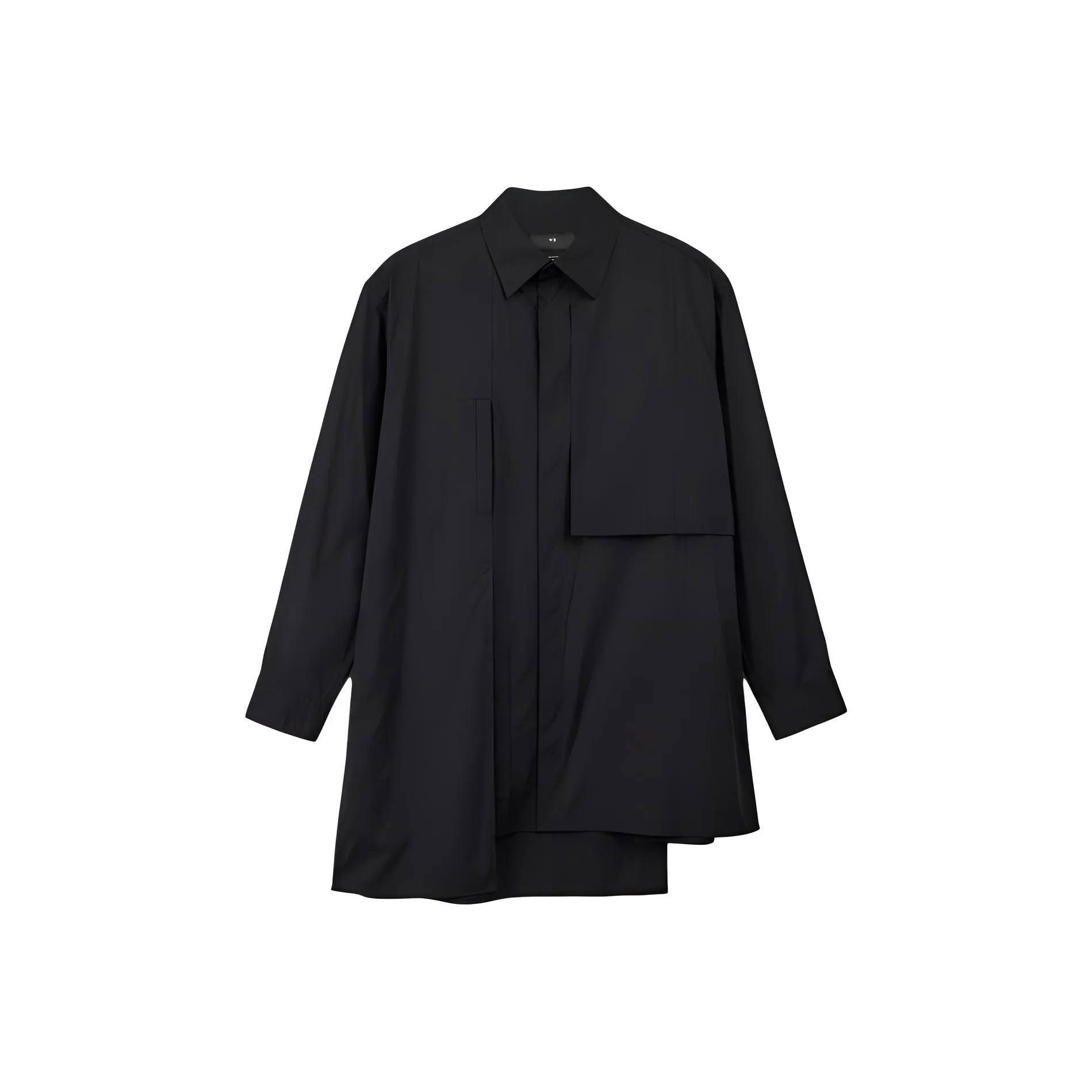 Y 3 Черная Унисекс Рубашка