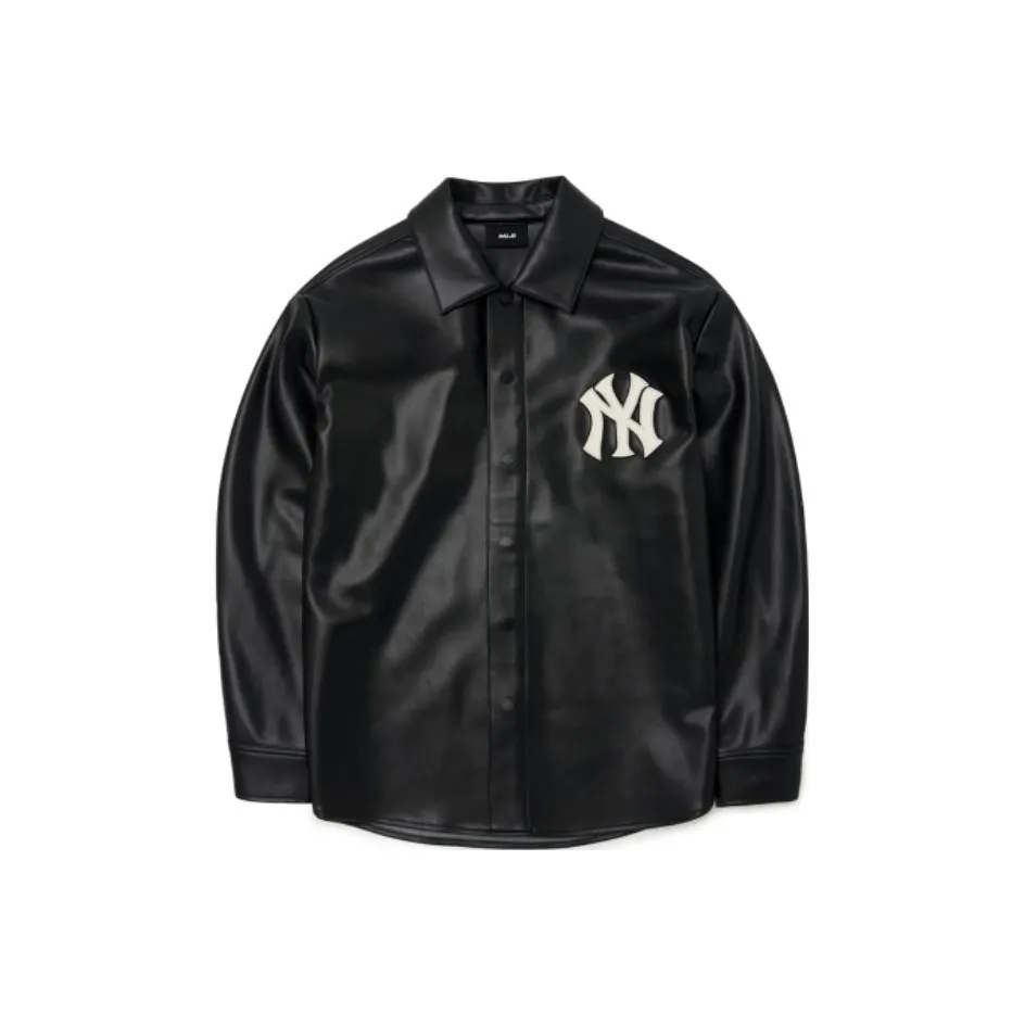 Mlb Base Logo Черная мужская куртка