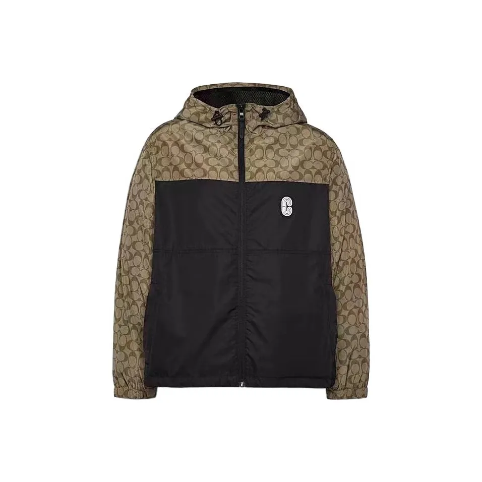COACH Jackets Men's Khaki