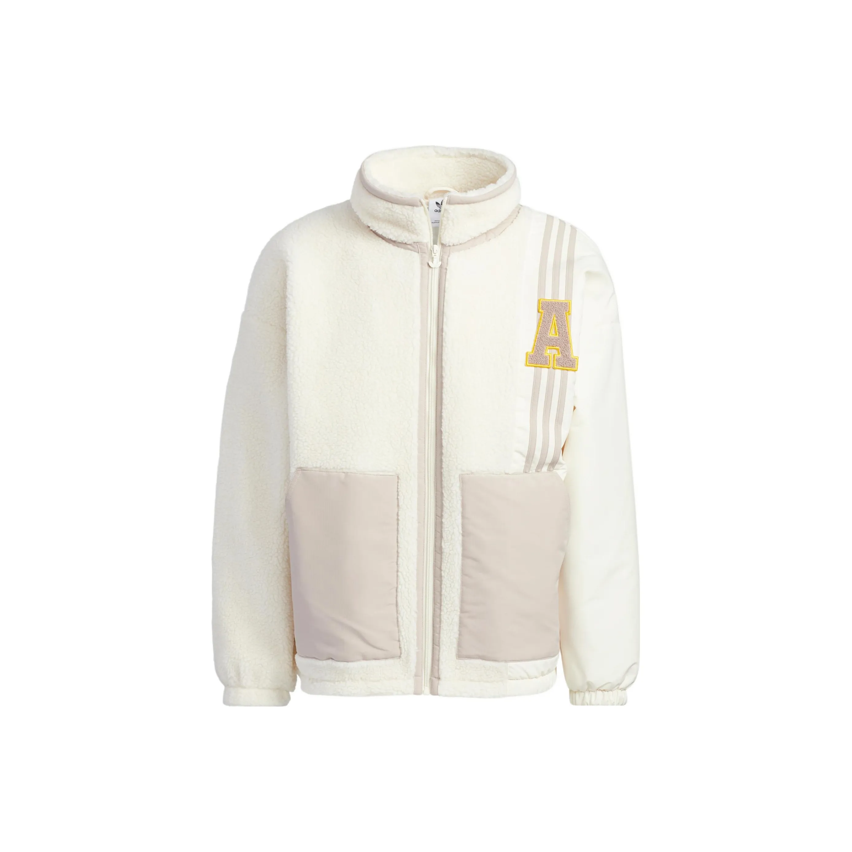 Sweatshirt Rival Terry Taped Crew preto mulher