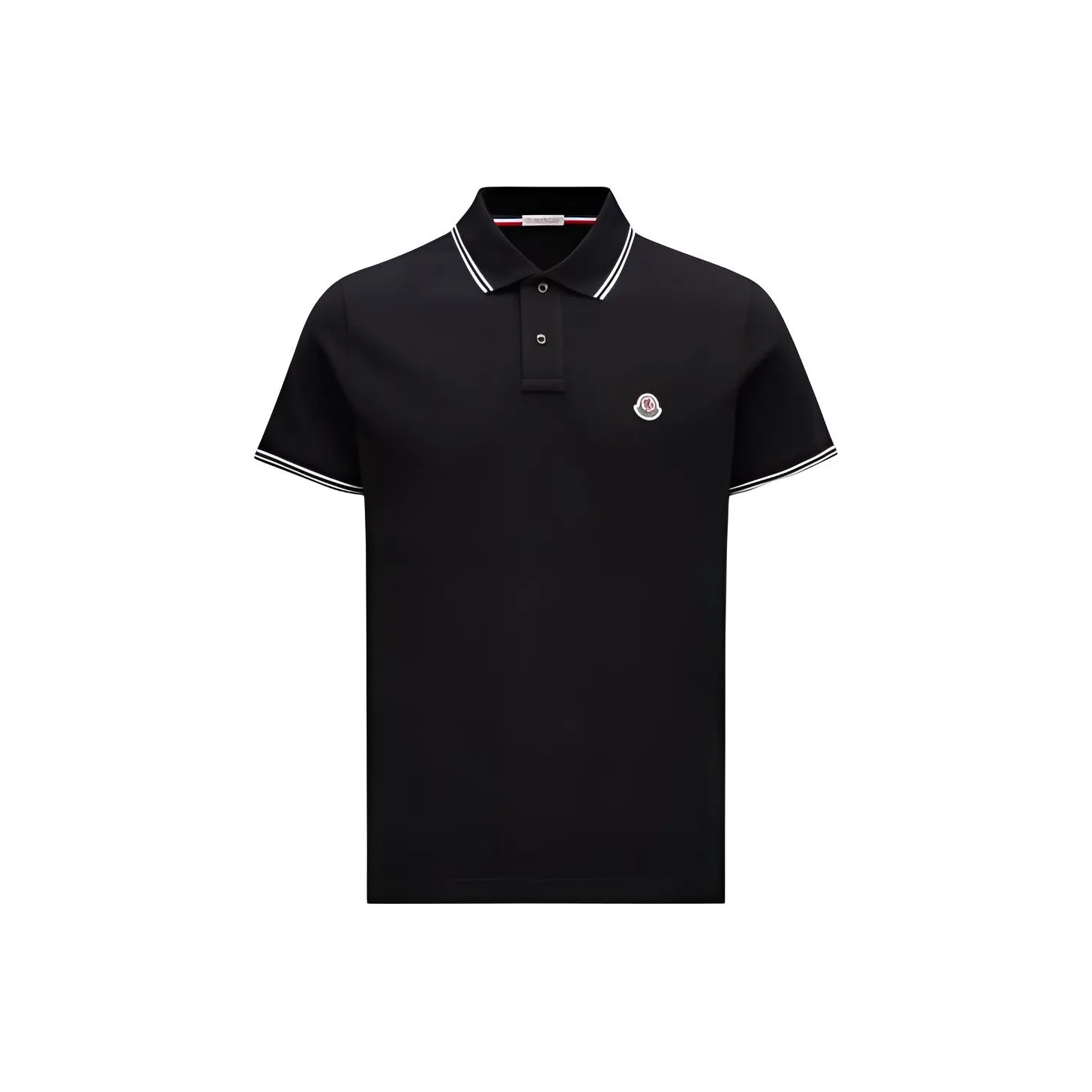 Moncler Logo Patch Short Sleeved Polo Shirt