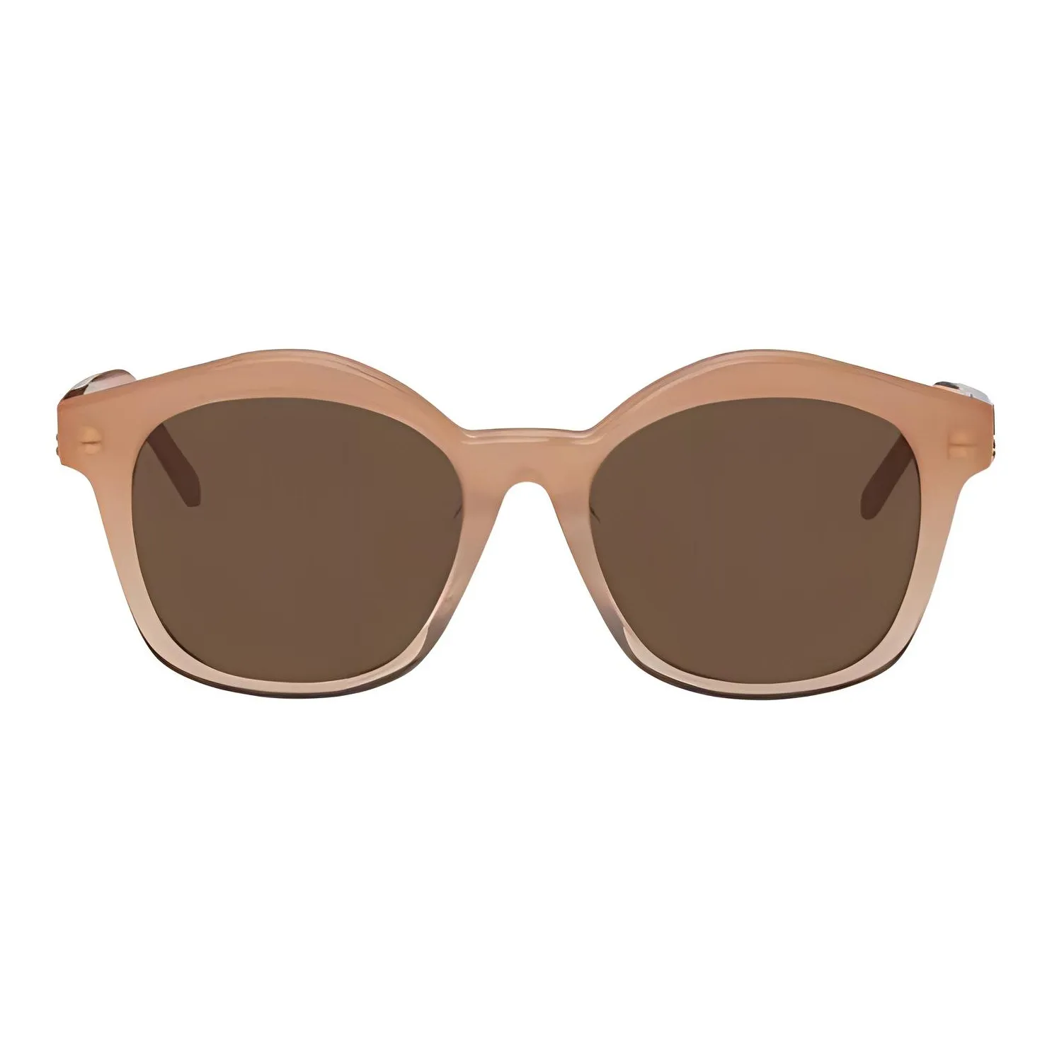 LOEWE Совместное издание Нерегулярная форма Солнцезащитные очки Женские Коричневый
