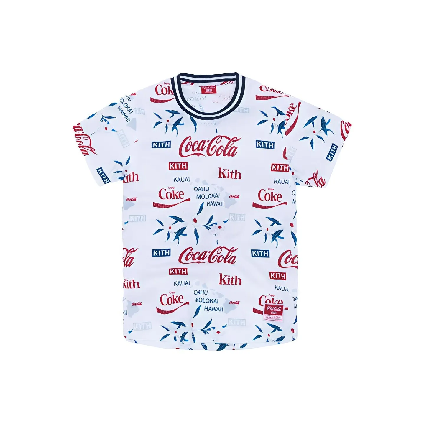KITH X Coca Cola X Mitchell & Ness Bp Hawaii Jersey