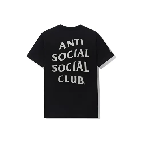 ANTI SOCIAL SOCIAL CLUB Черная унисекс футболка