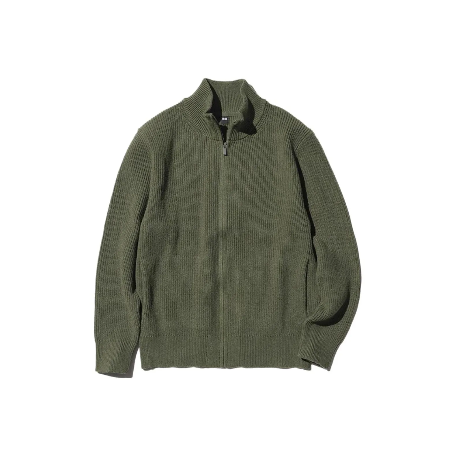 UNIQLO Оливковый Мужской Трикотаж