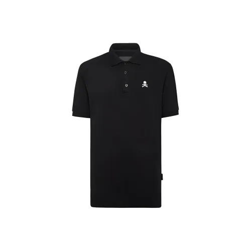 PHILIPP PLEIN Черный Мужское Поло
