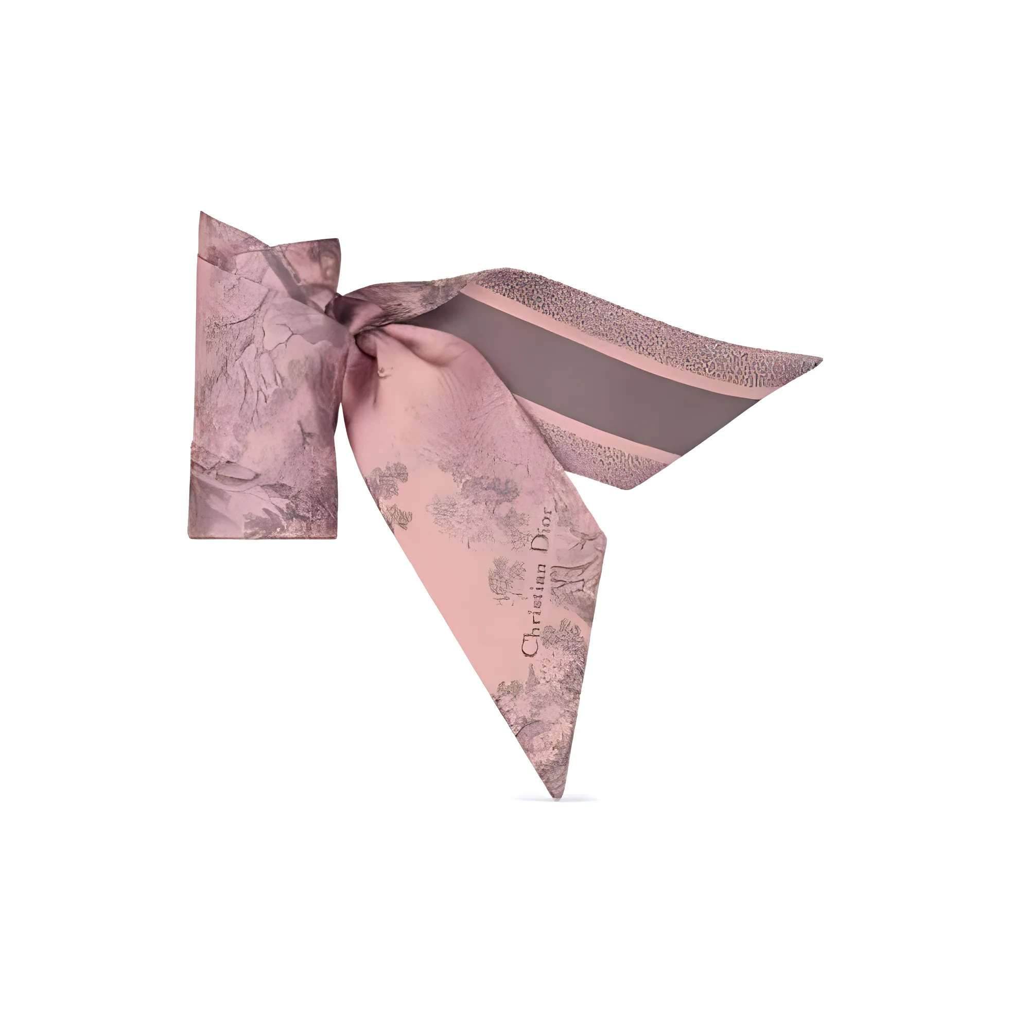 DIOR Шелковые шарфы Розовый Женские