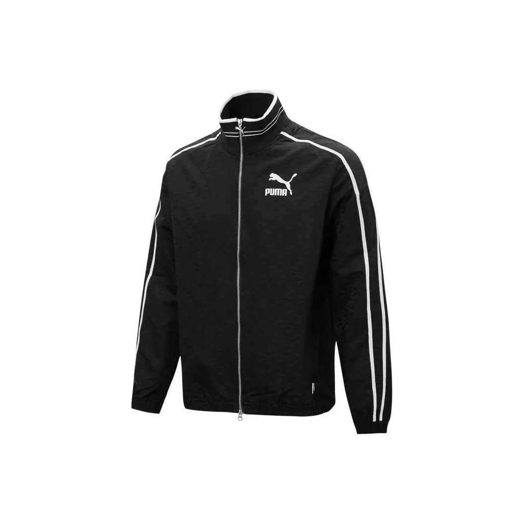 PUMA Lounge T7 Jackets Men's Black