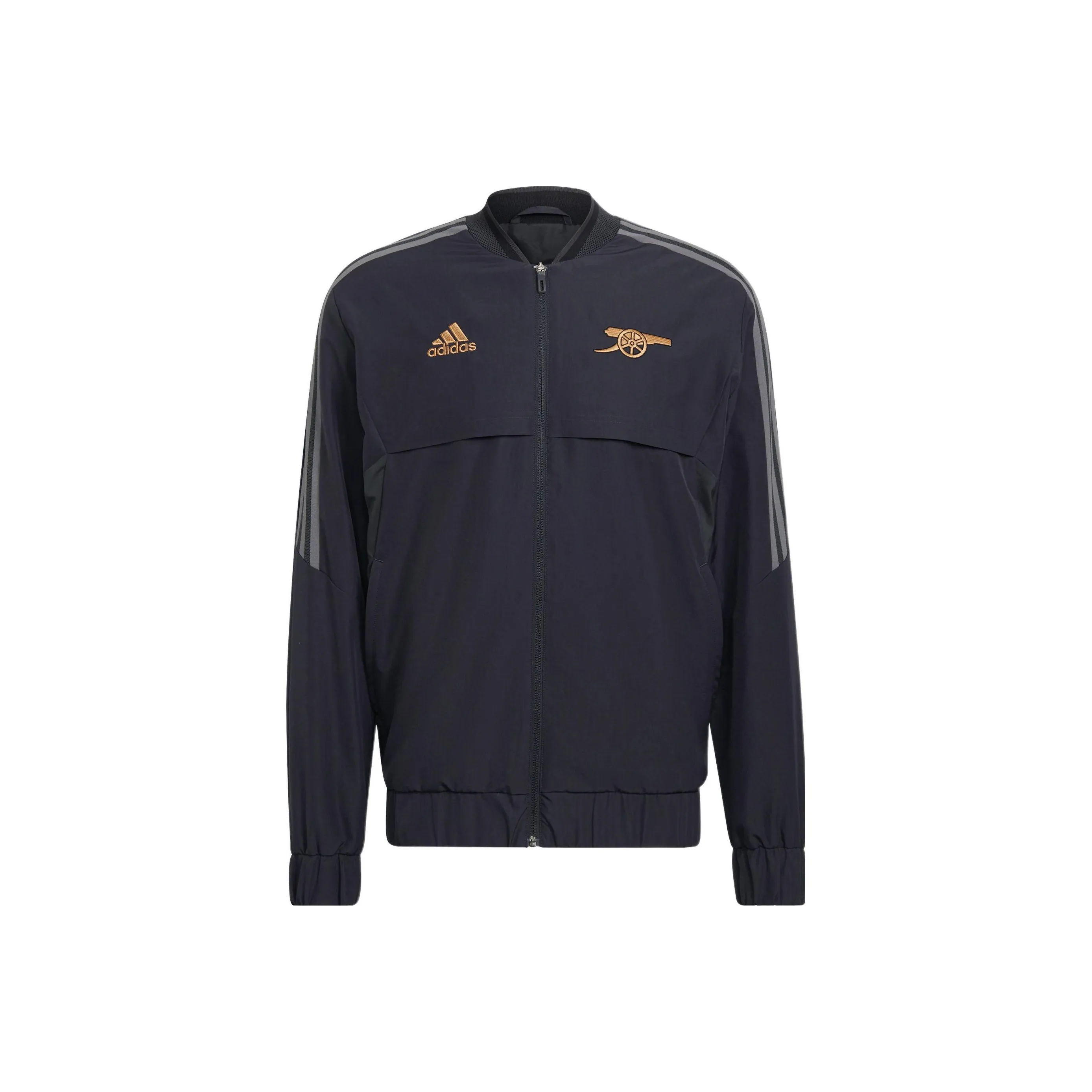 adidas Men's Arsenal Condivo Anthem Jacket Charcoal Black