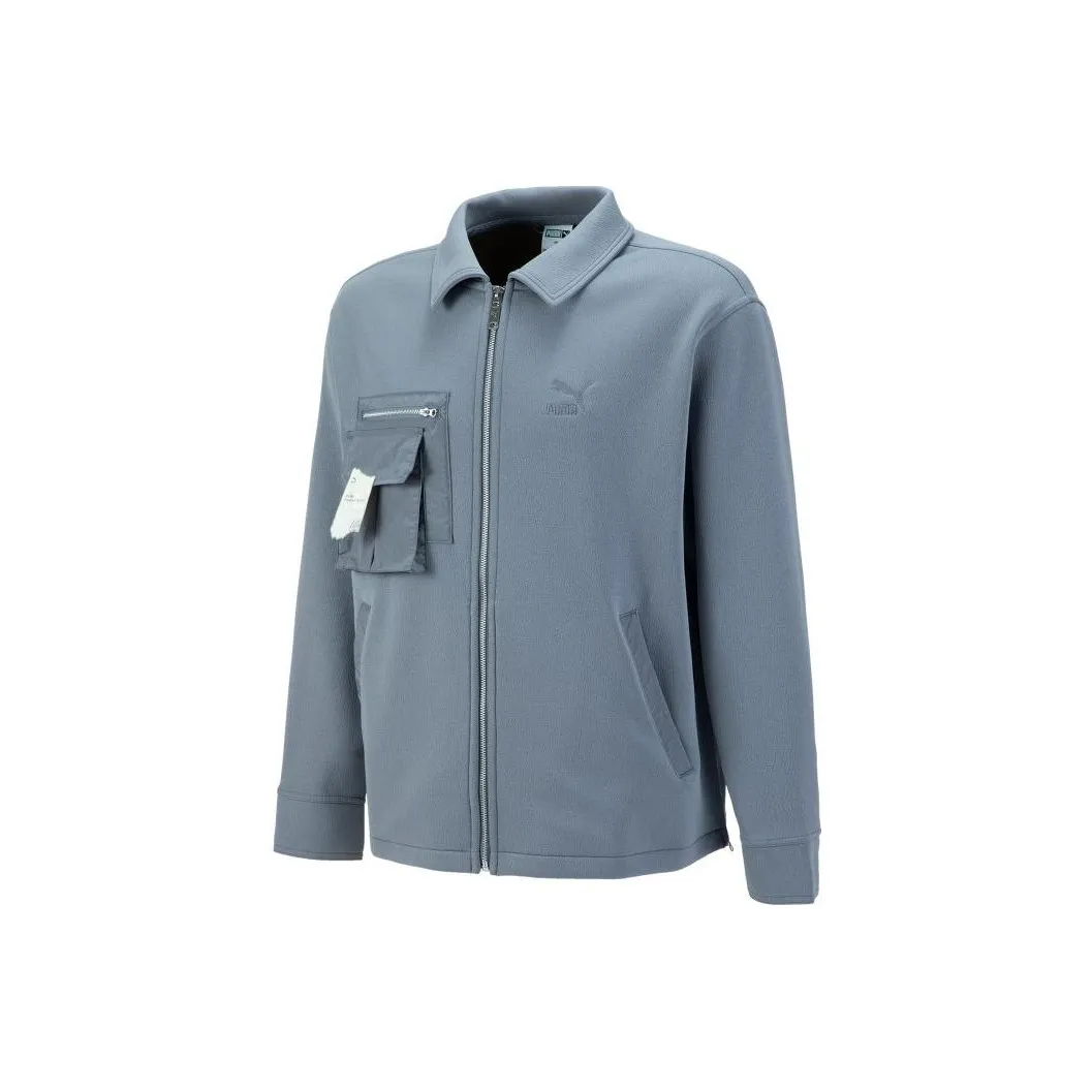 PUMA CNY Bz Zaozhi Толстовка Куртка Унисекс Серый