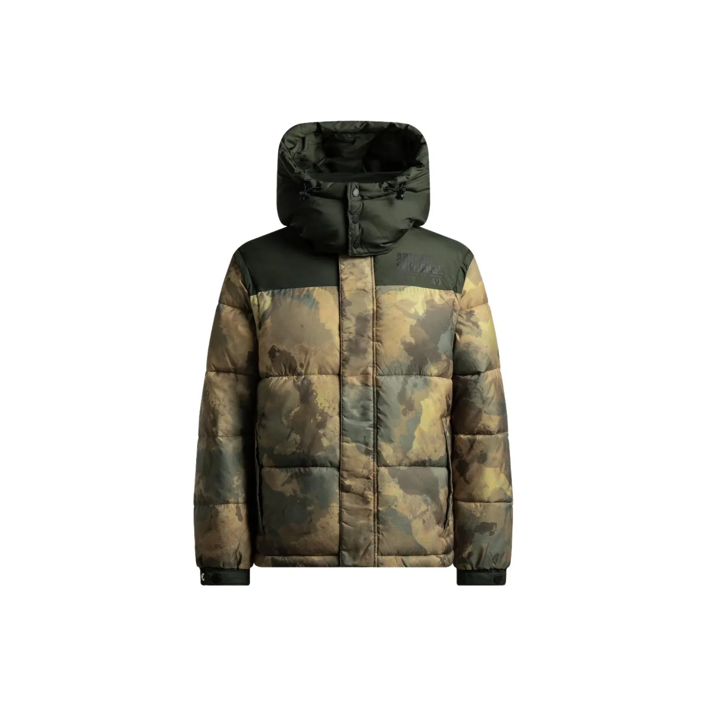 ARMANI EXCHANGEAE FW22 Куртки и пальто Мужской Камуфляж Желтый