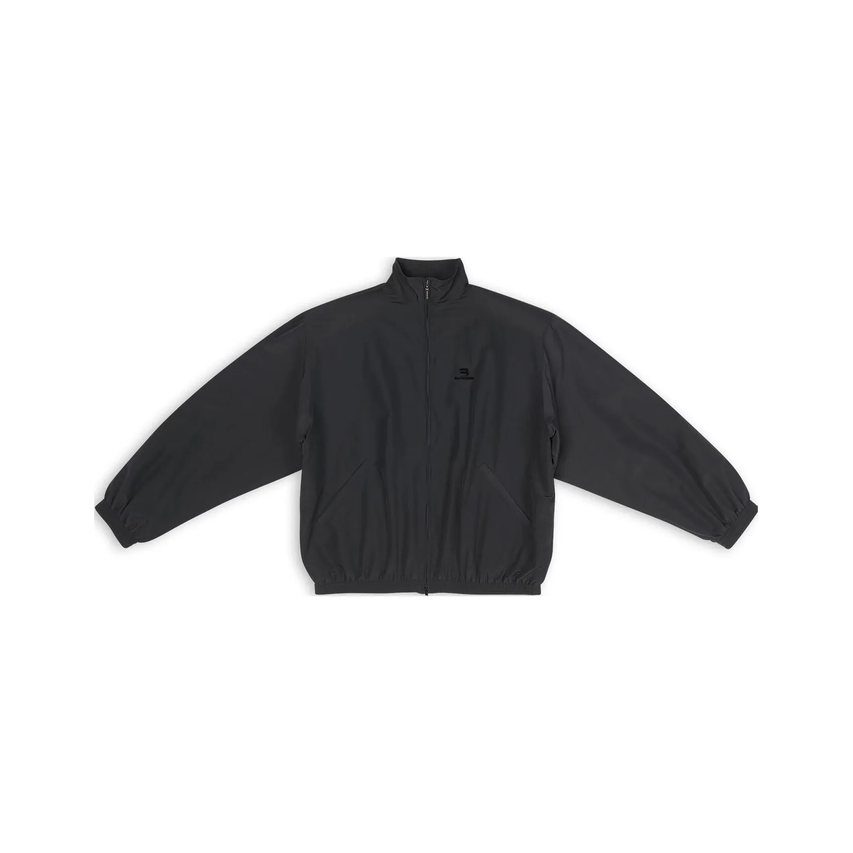 Balenciaga Sporty B Oversized Tracksuit Nylon Jacket