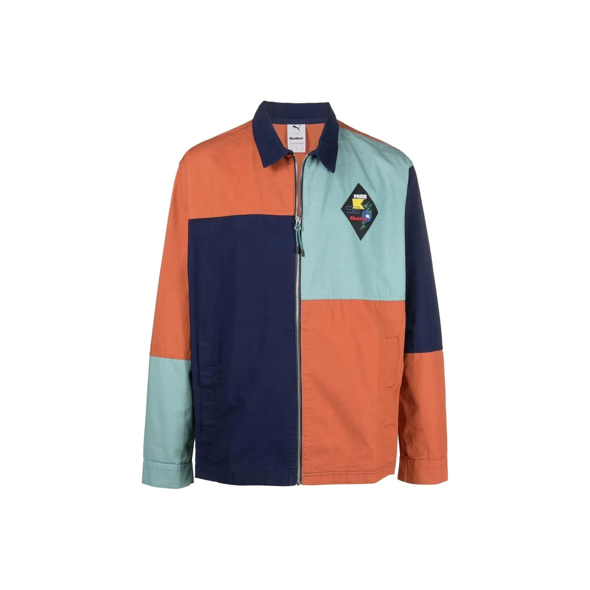 PUMA Colour Jackets Zipped Shirt Jacket