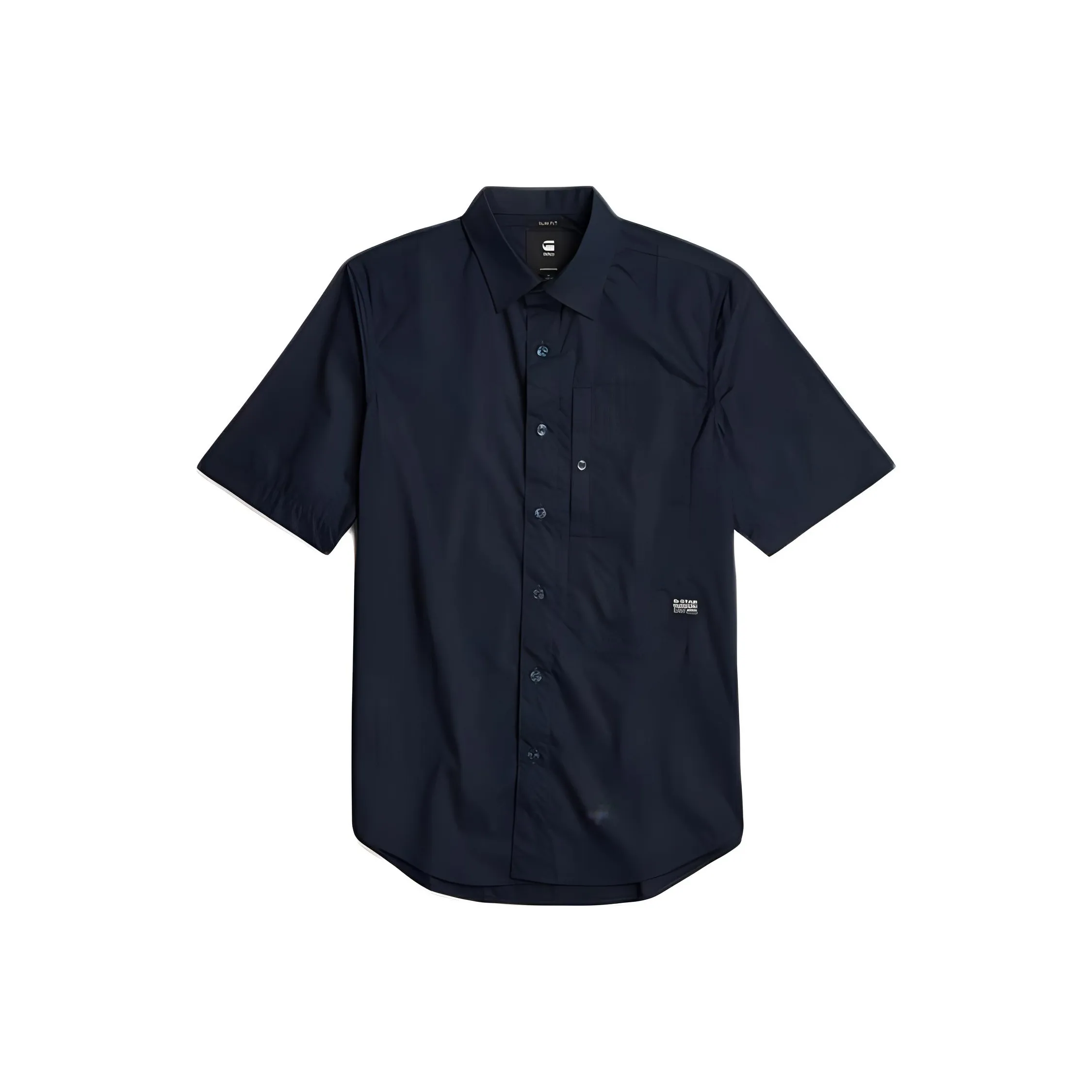 STAR RAW Рубашка Мужская Темно-синяя