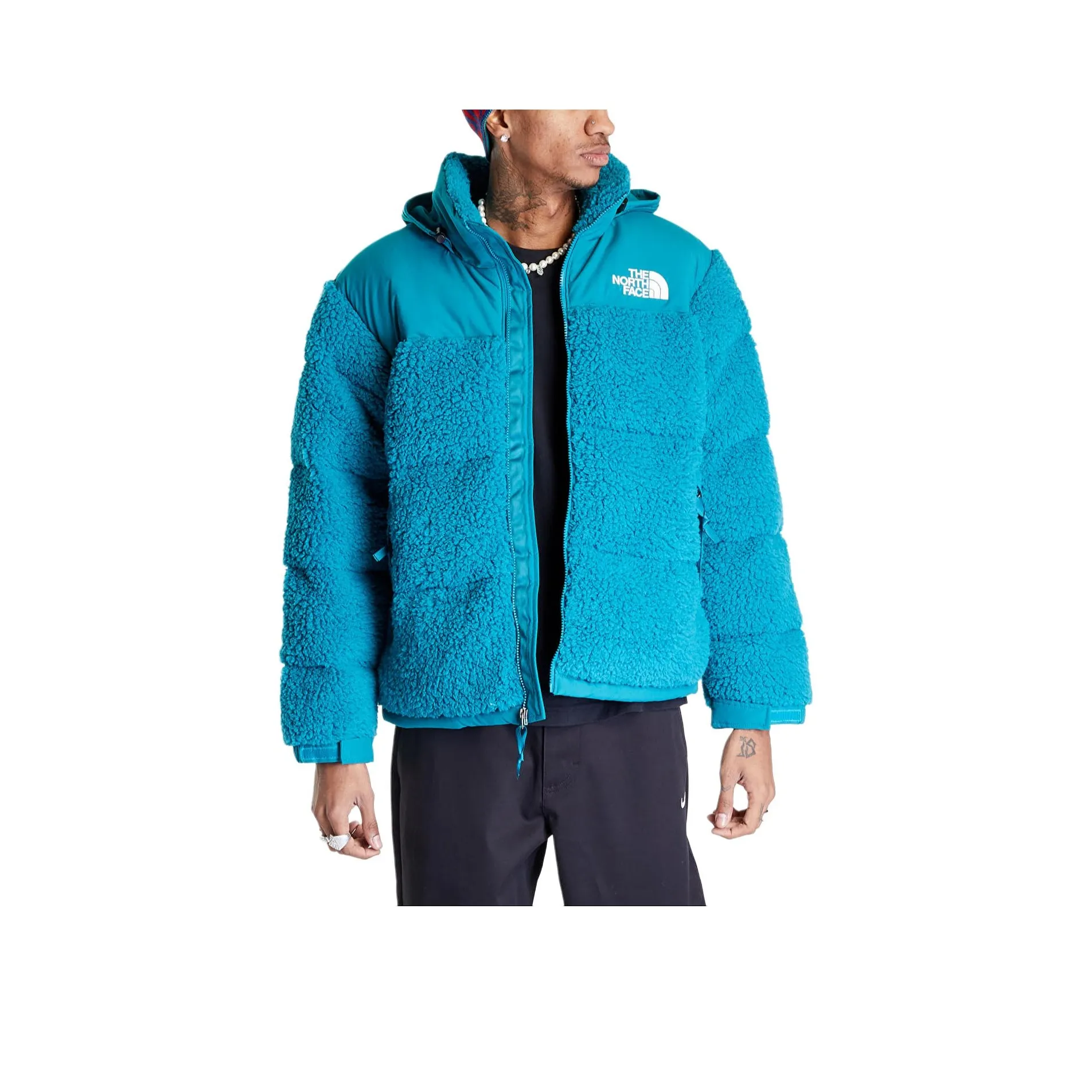 and Wander zip-around belt bag High Pile 600 Fill Recycled Waterfowl Down Nupste Jacket