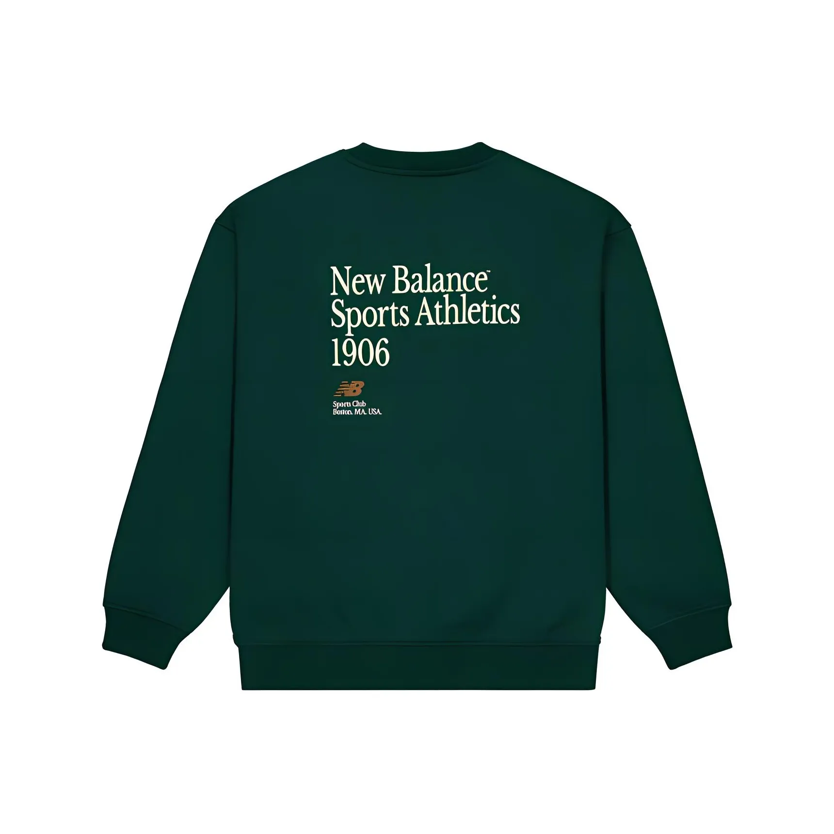 New Balance Co-Brand Толстовка Мужская Зеленая