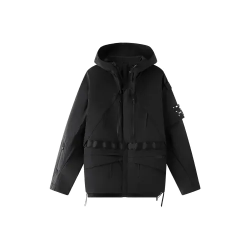 Lng X Nemen Collection Черная унисекс куртка