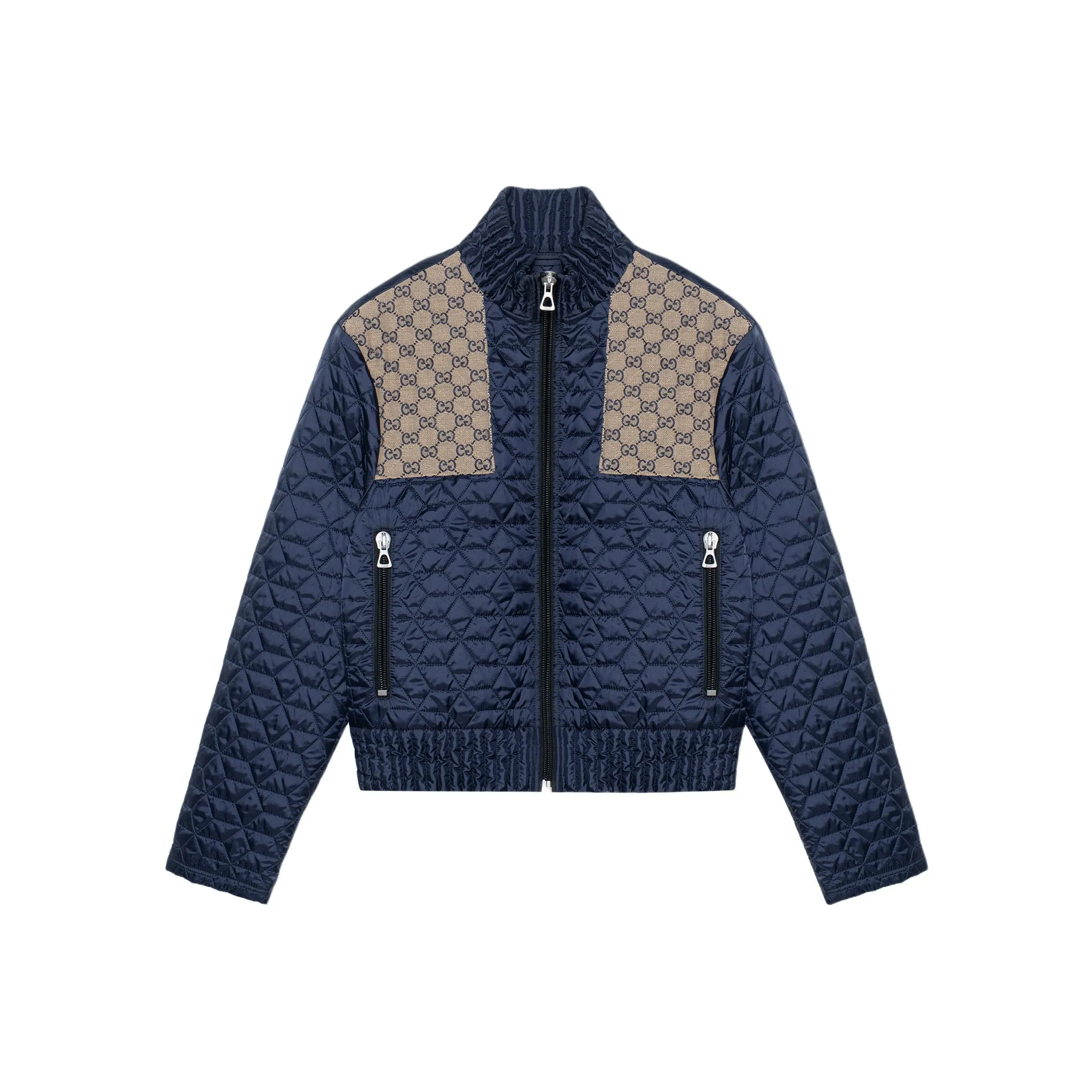 GUCCI Gg Fabric Quilted Jacket