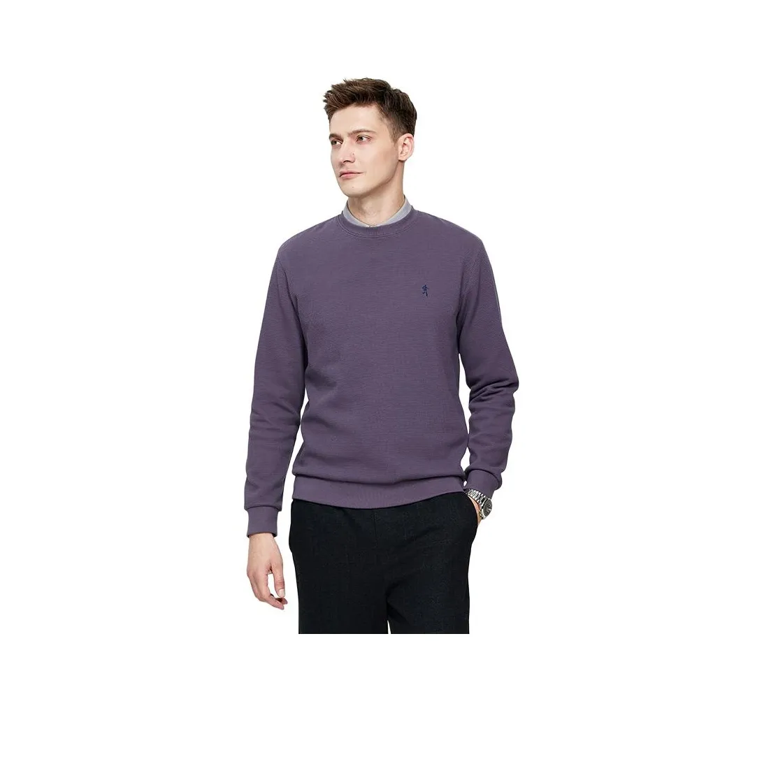 Dance with Wolves Толстовка Мужская Светло-фиолетовая