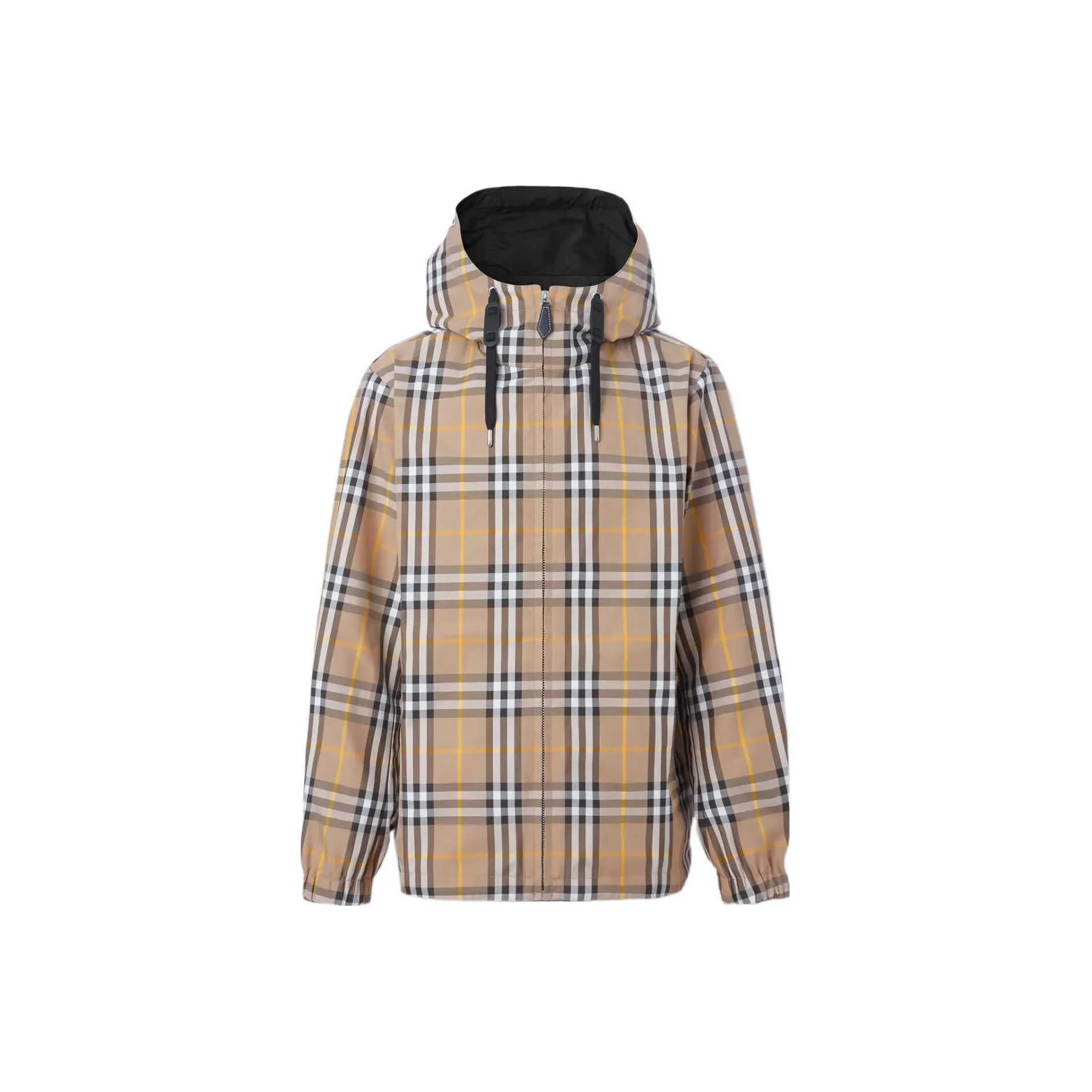 Burberry Reversible Check Hooded Jacket